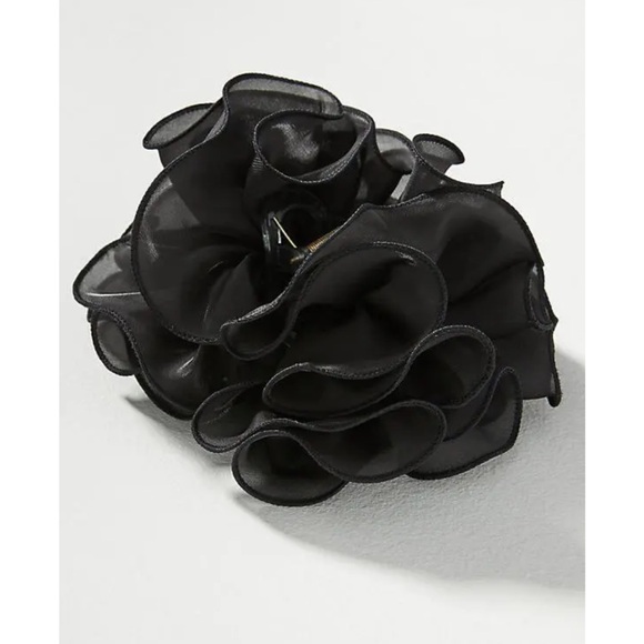 Chiffon Rosette Hair Claw - Picture 4 of 4
